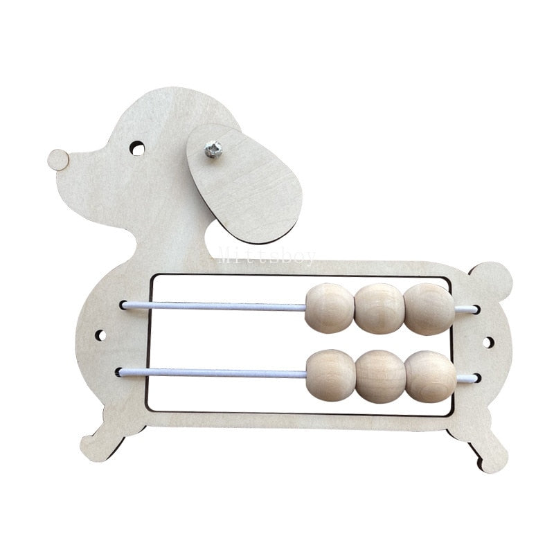 Montessori Busy Board DIY Education Toy Puzzle Montessori Busy Board DIY Education Toy Puzzle